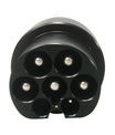 Type2 naar Tesla Plug Adapter voor AC 80A 250V EV-lader, Type2 Plug naar Tesla Converter