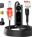 NOEIFEVO 2026 Pro Mobile Wallbox 11kw mit app, e auto CEE 16A auf Typ 2 Ladekabel, 3-phasig EV Ladegerät für Allen EVs(IEC 62196-2) & PHEVS