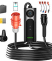 NOEIFEVO 2026 Pro Mobile Wallbox 11kw mit app, e auto CEE 16A auf Typ 2 Ladekabel, 3-phasig EV Ladegerät für Allen EVs(IEC 62196-2) & PHEVS