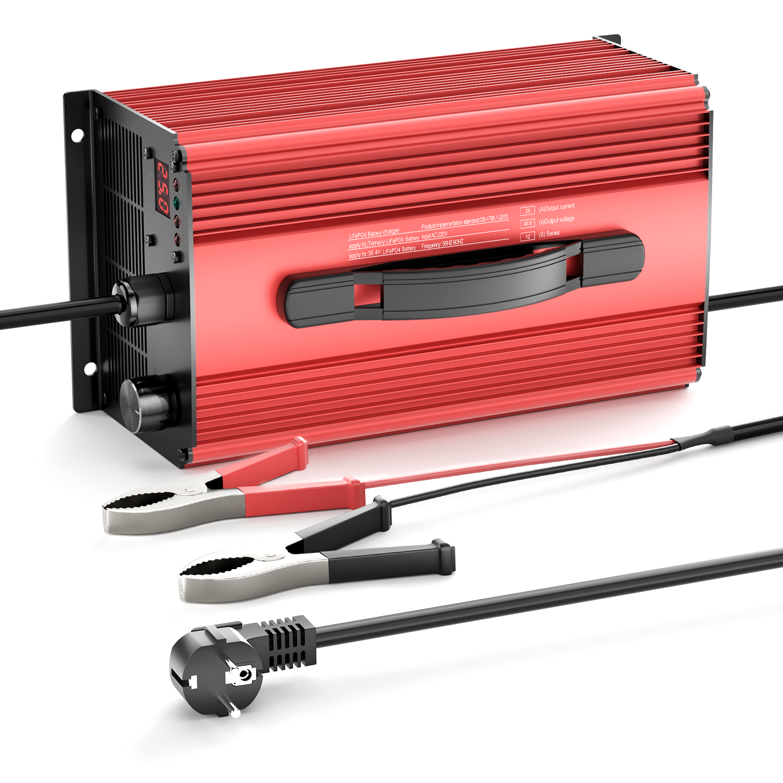 Noeifevo Nabíjačka batérie LiFePO4 73V 25A pre lítium-ionovú batériu LiFePO4 64V (60V) 20S, pre systémy napájania pre RV, člny, golfové vozíky a domáce systémy na ukladanie energie