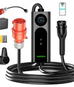 NOEIFEVO 2026 Pro Mobile Wallbox 11kw mit app, e auto CEE 16A auf Typ 2 Ladekabel, 3-phasig EV Ladegerät für Allen EVs(IEC 62196-2) & PHEVS