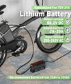 NOEIFEVO 88.2V 2-20A ładowarka do akumulatorów litowych do baterii 77.7V 21S Lithium-Ion Li-Ion Lipo, wyświetlacz LCD, regulowany prąd, ładowarka do rowerów elektrycznych, hulajnóg, motocykli elektrycznych.