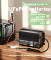 NOEIFEVO 54.75V 10A LiFePO4 Caricabatterie per LiFePO4 48V 15S batteria