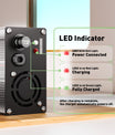 NOEIFEVO 58.8V 2A Lithium-Ladegerät für 14S 51.8V Li-Ion Lipo-Batterien, mit LCD-Anzeige, Kühlventilator, automatischer Abschaltung