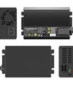 Noeifevo 14,6V 50A Snabb Lithium LiFePO4 batteriladdare för 12V(12,8V) LiFePO4 batteri, 0V BMS aktivera, automatisk avstängning med fullt skydd