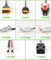NOEIFEVO 48V 2A-20A Strømadjusterbart Batterilader for Blysyrebatterier, AGM, Gel, Golfbatterilader, LED-skjerm