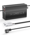 NOEIFEVO 96,6V 1A-15A Lithium-batterilader til 85,1V (84V) 23S Lithium-Li-Ion-Lipo-batteri, LCD-display, justerbar strøm