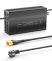 NOEIFEVO 96,6V 1A-15A Lithium-batterilader til 85,1V (84V) 23S Lithium-Li-Ion-Lipo-batteri, LCD-display, justerbar strøm