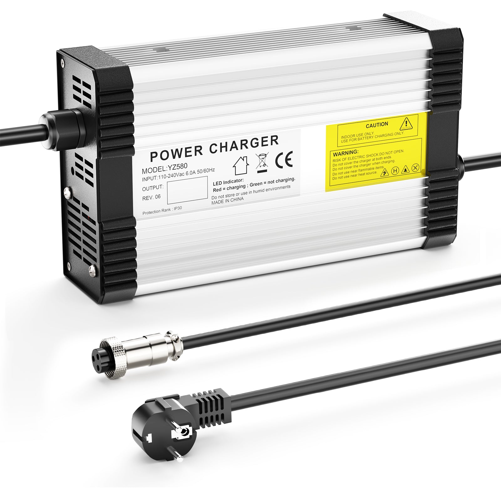 NOEIFEVO 84V 5A Lithium-Batterieladegerät für 20S 72V 74V  Lithium  Batterie,mit Kühlventilator, automatische Abschaltung.