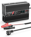 NOEIFEVO 14.6V 15A Lithium LiFePO4 Batterieladegerät, für 4S 12.8V LiFePO4-Batterie, mit Lüfter, Aluminium-Gehäuse,LCD Bildschirm