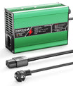 NOEIFEVO 13.8V-14.7V 8A  Blei-Säure-Batterieladegerät für 12V Blei-Säure Batterie,  Kühlventilator, automatischer Abschaltung (GREEN)