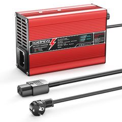 NOEIFEVO 74V 3.5A 20S lítiová nabíjačka batérií, výstupné napätie 84V, LED displej, pre e-bicykel, skúter, loď a auto.