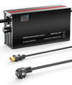 NOEIFEVO 58,8V 2-20A Lithium-baterie nabíječka pro 51.8V 52V 14S Lithium-Li-Ion-Lipo baterii, LCD displej, nastavitelný výkon, nabíječka pro E-kolo, skútr, elektrické motocykly