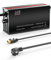 NOEIFEVO 73V 2-20A Lithium-LiFePO4-oplader til 60V 64V 20S LiFePO4-batteri, LCD-skærm, justerbar strøm, oplader til trollingmotor, båd og campingvogne