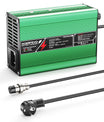 NOEIFEVO 13.8V-14.7V 8A  Blei-Säure-Batterieladegerät für 12V Blei-Säure Batterie,  Kühlventilator, automatischer Abschaltung (GREEN)