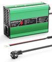 NOEIFEVO 12.6V 5A 6A 7A 8A 10A מטען ליתיום עבור סוללות Li-Ion Lipo 3S 11.1V, מאוורר קירור, כיבוי אוטומטי (ירוק)