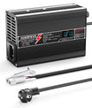 NOEIFEVO 13.8V-14.7V 8A Carregador de Baterias de Chumbo-Ácido para Bateria de Chumbo-Ácido de 12V, Ventilador de Resfriamento, Desligamento Automático (PRETO)