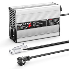 NOEIFEVO 58.8V 3A Cargador de Litio para Baterías Li-Ion Lipo 14S 51.8V, con Ventilador de Refrigeración y Apagado Automático