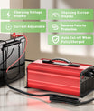 Noeifevo Nabíjačka batérie LiFePO4 73V 25A pre lítium-ionovú batériu LiFePO4 64V (60V) 20S, pre systémy napájania pre RV, člny, golfové vozíky a domáce systémy na ukladanie energie