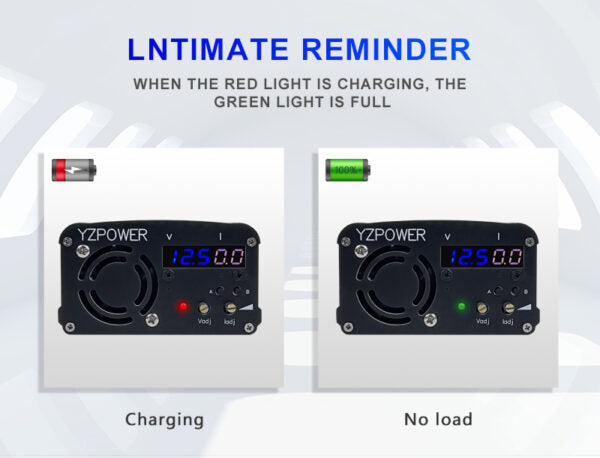 NOEIFEVO 54.6V 5A lithiumoplader til 13S 48V batteri, LED display, aluminiumshus, ventilator