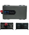 Omvormer 12V 24V 48V 60V 72V 96V naar 230V, spanningsconverter 5000W tot 12000W, pure sinusgolf omvormer met LCD spanningsweergave