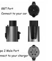 Type2 naar GB/T EV Adapter 22KW 32A Voor Type2 EV lader voor Chinese elektrische voertuigen