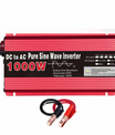 12 V naar AC 220 V zuivere sinus omvormer, 1000W, 1600W, 2200W, 3000W draagbare stroomomvormer, auto-zonne-omvormer