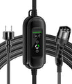 Noeifevo Tragbares Typ 2/Typ 1 3.6KW 16A EV-Ladegerät, 5m/10m/15m mobiles EV-Ladekabel mit Schuko