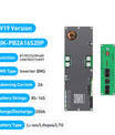 Batterij-BMS met 4,3-inch display, intelligente actieve BMS 8S–16S 200A 24V–48V Li-Ion/LiFePO4/LTO 2A batterij-energiebalancer met Bluetooth, CAN/RS485