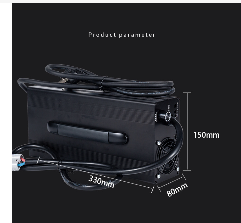 NOEIFEVO 29,2 V 5–50 A  Einstellbares Lithium-LiFePO4-Batterieladegerät für 24 V, 25,6 V, 8S LiFePO4-Batterien, LCD-Display, Ladegerät für Wohnmobile, Trolling-Motoren, Boote und Wohnwagen