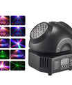 מערכת תאורה מקצועית: 36W מיני דיסקו, RGBW LED למסיבות, זרקורי ראש נע כפולים, ציוד DJ DMX512 ואפקט סטרובוסקופ במה – למועדוני לילה, ברים ומופעים