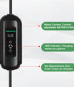 Noeifevo Portable Type1 3,6KW 16A EV-laddare, 5m/10m mobil EV-laddningskabel med Schuko