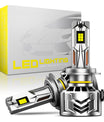 NOEIFEVO Faretto LED H7, 60.000 Lumen, 240W, 6500K Bianco, Impermeabile IP68, Durata 100.000 Ore, Fendinebbia e Abbagliante