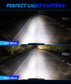 2 Peças 60W 13000 Lúmens Farol de Carro, H1 H3 H7 H11 9005 9006 9012 H4 H13 9004 9007 Lâmpada LED