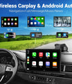 NOEIFEVO Kabelloser Carplay-Bildschirm für Autos mit 4K Dashcam, 9