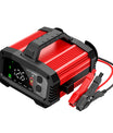 25A Bilbatterilader, 12V 25A 24V 15A Bly-syre AGM LiFePO4 Batterilader, Køretøjsoplader, Smart Batterilader til Biler, Lastbiler, Motorcykler, Plæneklippere