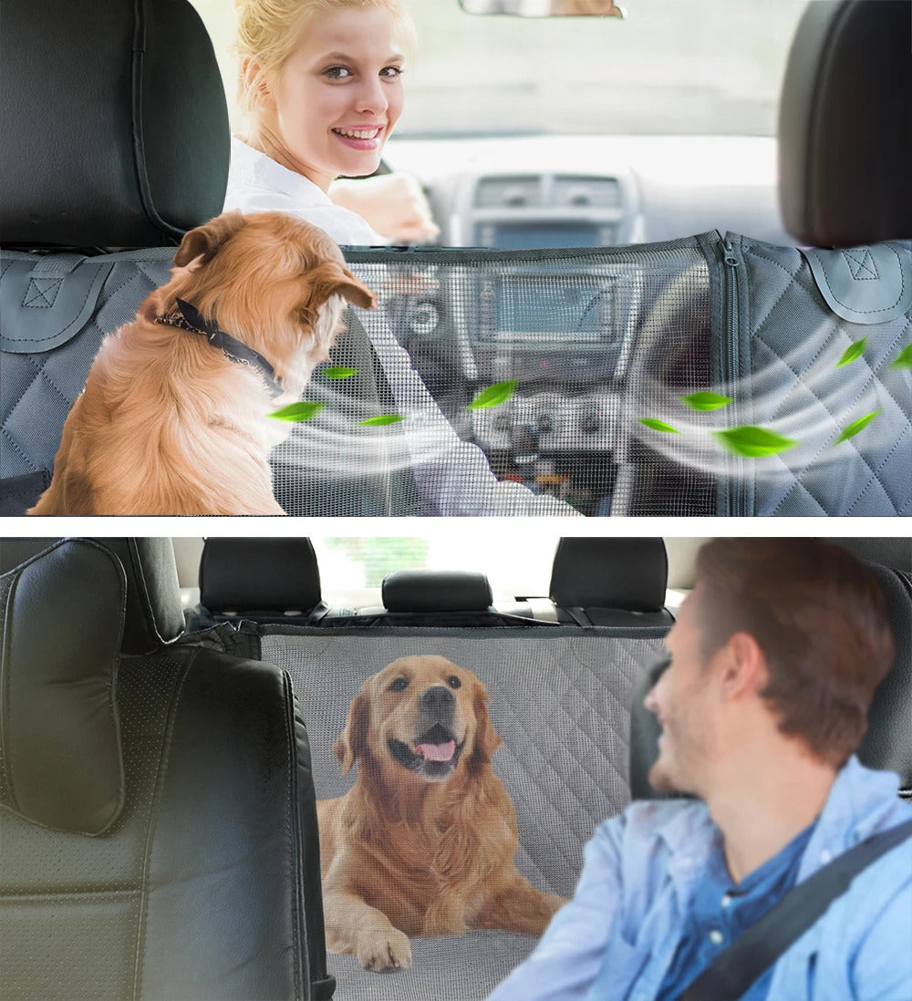 NOEIFEVO CA01 Pet Car Back Seat Protector, vattentät Pet Car Back Seat Matta för alla fordon