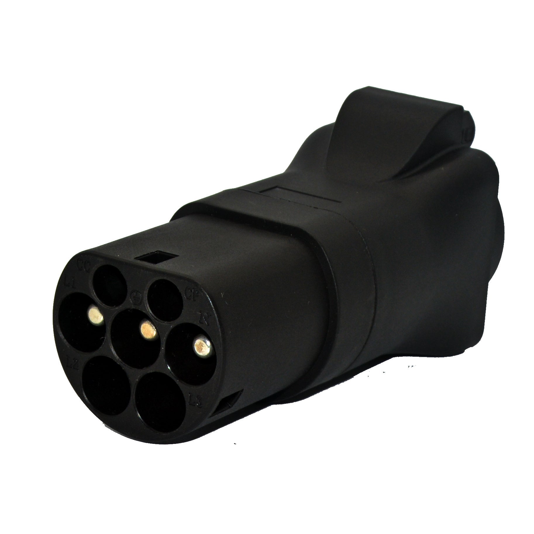 Noeifevo C2 Type2 Pistoke Schuko Socket Adapter -sovittimeen, 16A 1-vaiheinen EV-sovitin virran saamiseen sähköauton latausasemalta