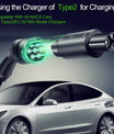 Adattatore NOEIFEVO Tipo 2 per Tesla, AC 7,2 kW 32A 220V, compatibile con Tesla Model S/X/3, per caricabatterie AC Tipo 2 per veicoli elettrici per caricare veicoli Tesla