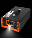 Inversor de 5000W a 12000W de onda sinusoidal pura, convertidor de voltaje de 12V/24V/48V/60V/72V/96V a 230V, con pantalla LCD de voltaje