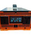 Inversor de 5000W a 12000W de onda sinusoidal pura, convertidor de voltaje de 12V/24V/48V/60V/72V/96V a 230V, con pantalla LCD de voltaje