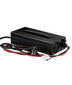NOEIFEVO 24 V 5–50 A strømjusterbar bly-syre-batterilader, LCD-display, hurtiglader for bobil, trollingmotor, båt og campingvogn