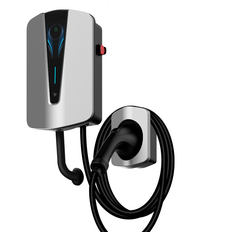 Noeifevo Q8 7KW 11KW 22KW EV Wallbox Ladestation Type 2 5M EV High Current Hurtigopladningskabel med RFID Wifi