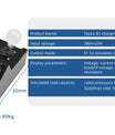 Type-2 EV-laadstation tester met LED-display – 32A kortstondige belasting, S1/S2 voertuigsignaal-simulatie, IP54, voor EU-standaard laadpunten