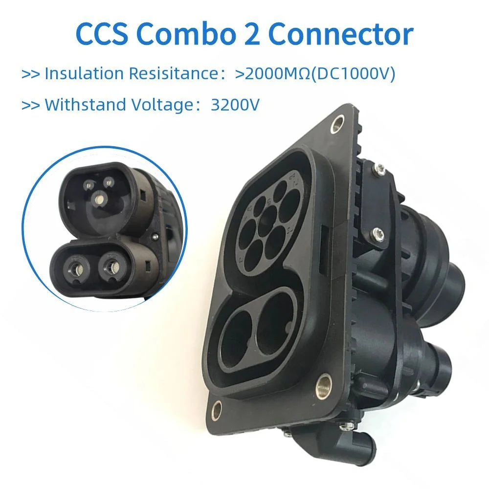 Presa CCS2 Combo EV per auto elettrica EVSE, presa CCS2 80A/125A/150A/200A