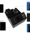 Type-2 EV-laadstation tester met LED-display – 32A kortstondige belasting, S1/S2 voertuigsignaal-simulatie, IP54, voor EU-standaard laadpunten