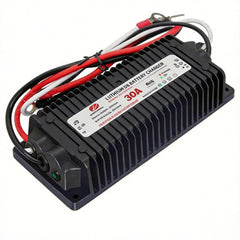 NOEIFEVO Wasserdichtes DC 10-36V bis 14.6V 29.2V 43.8V LiFePO4 Lithium-Batterieladegerät für Wohnmobile, Boote, Autos und Dual-Batterie-Energiespeichersysteme