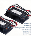 NOEIFEVO Wasserdichtes DC 10-36V bis 14.6V 29.2V 43.8V LiFePO4 Lithium-Batterieladegerät für Wohnmobile, Boote, Autos und Dual-Batterie-Energiespeichersysteme